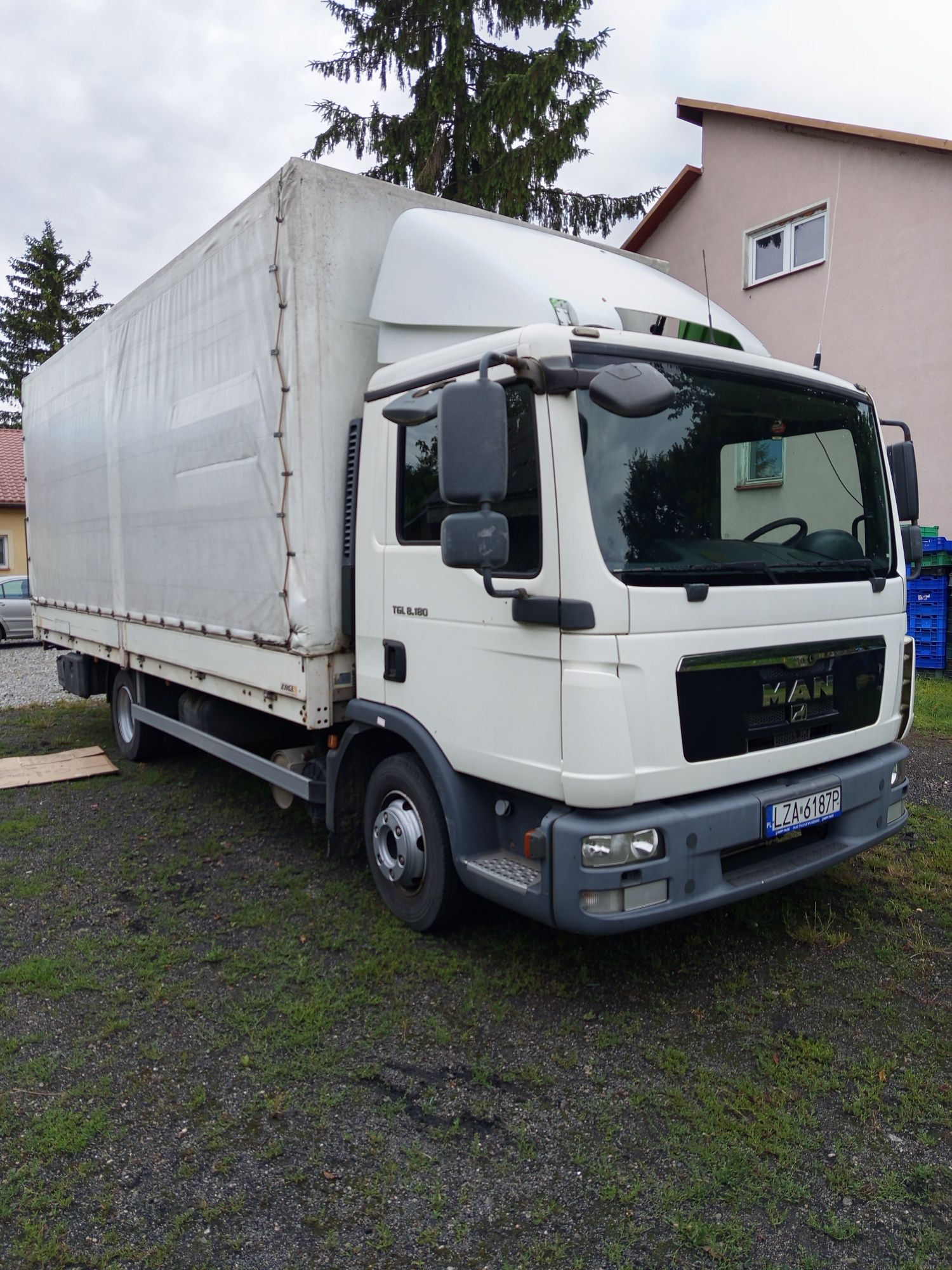 MAN TGL 8,180 blandeka-winda 2010 rok 410tys,DMC 8800kg