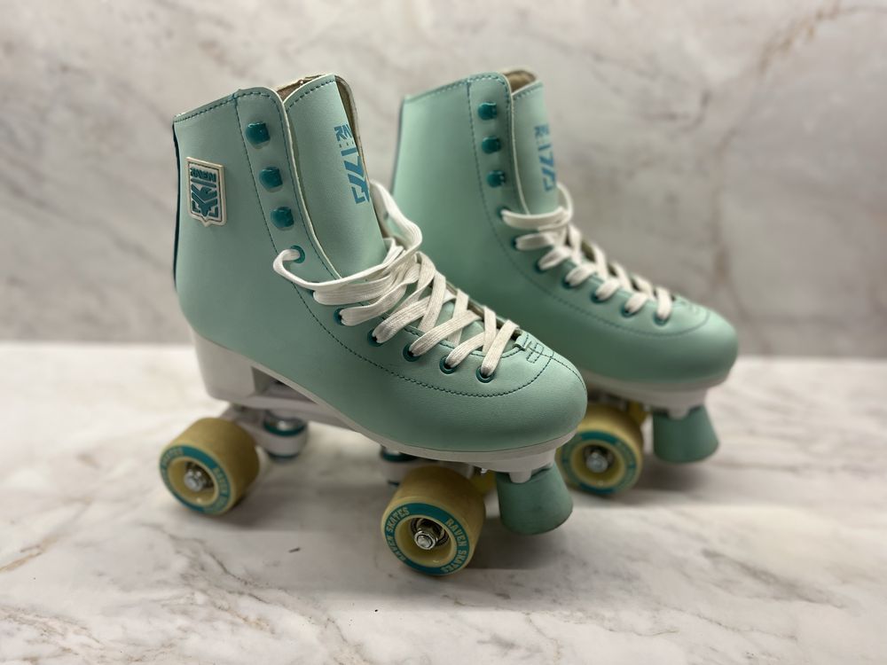 Miętowe wrotki Raven Skates