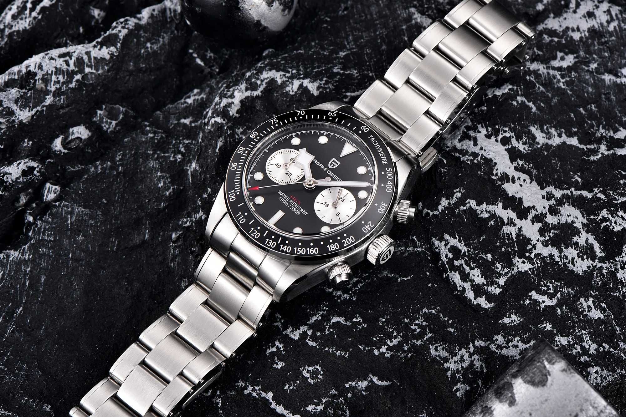 BLACK BAY CHRONO Годинник ∅39,5мм, 100 м. Seiko VK64 хронограф, Сапфір