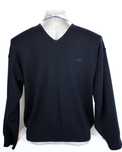 Camisola Malha Homem decote bico V da Paulo e Rodrigo Azul T: M