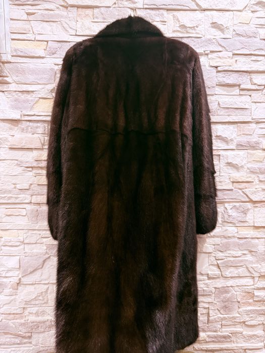 Норковая шуба, длинная Греция ог 140 р52-56