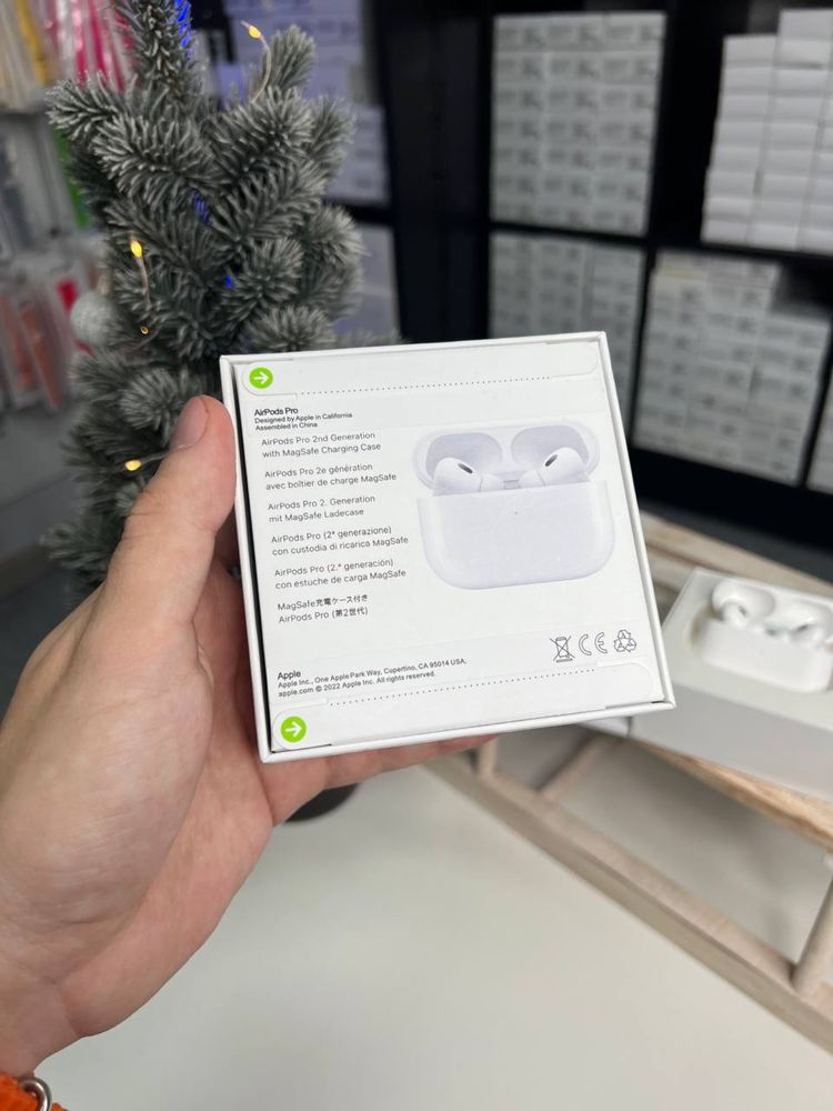 Навушники airpods pro 2,за вигідною ціною + чехол в подарок