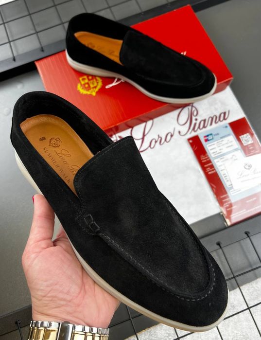 Лофери Loro Piana чоловічі замшеві лофери лоро піана чоловічі замшеві