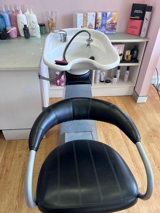 Rampas de lavagem de cabeleireiro