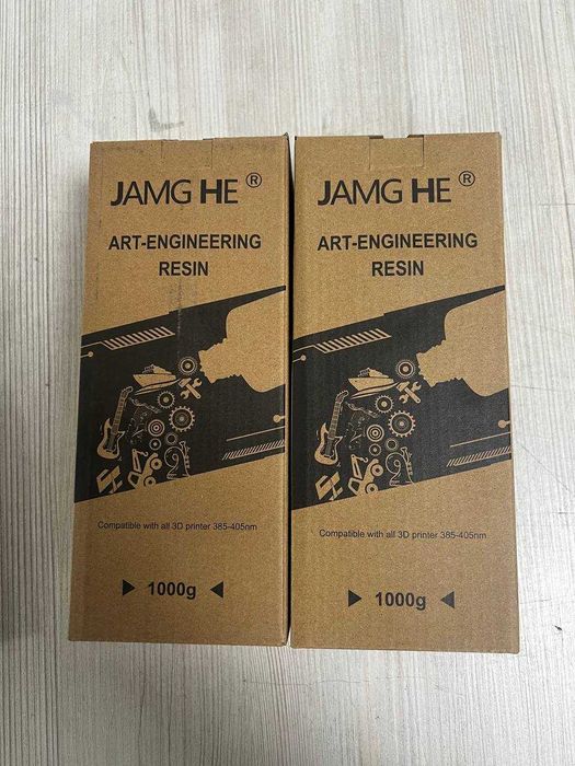 Фотополімерна смола Jamg He Art Engineering Resin Grey 1кг