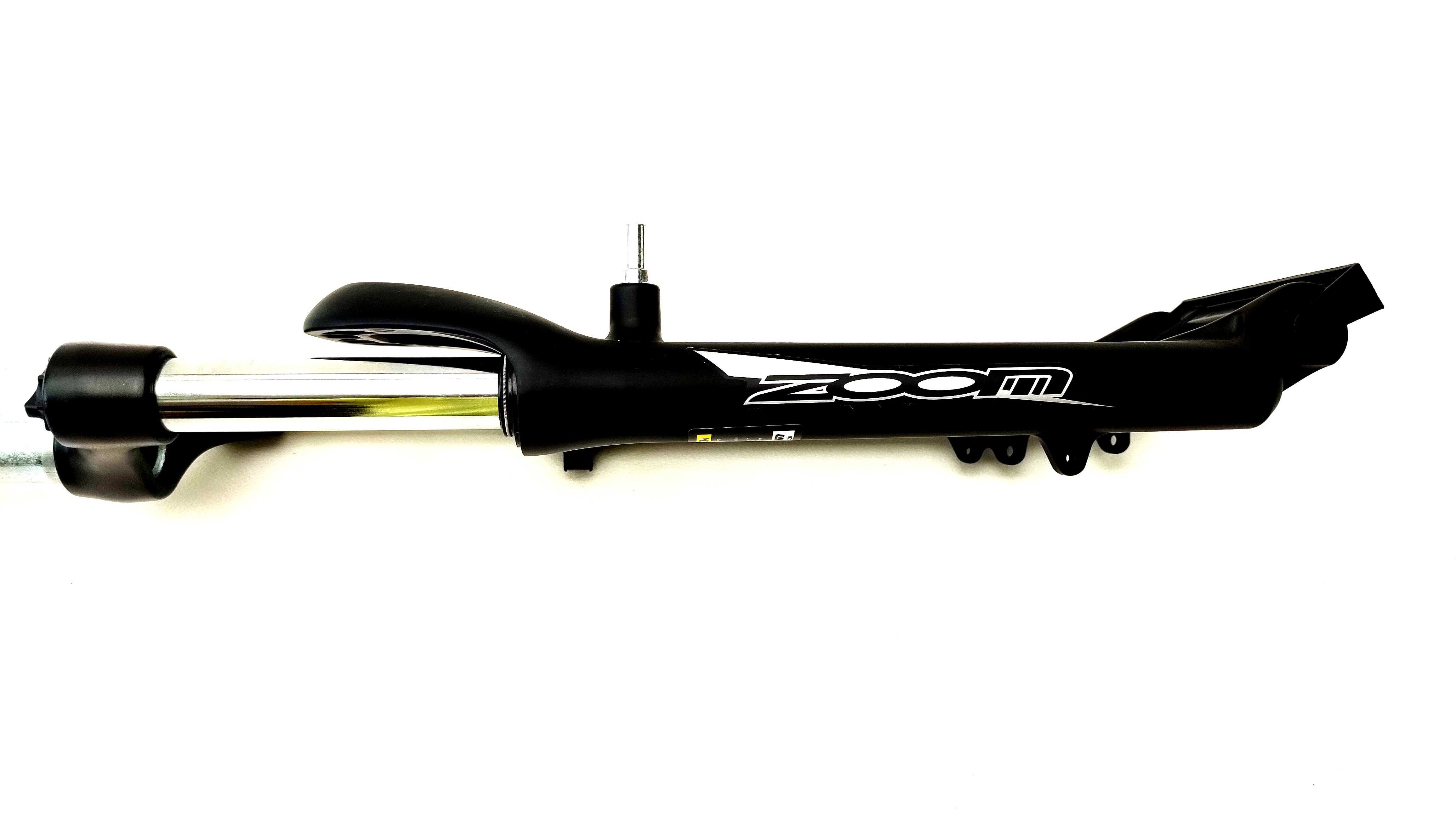 NOWY Amortyzator MTB Trekking 26'' ZOOM Długa Rura 1 i 1/8''