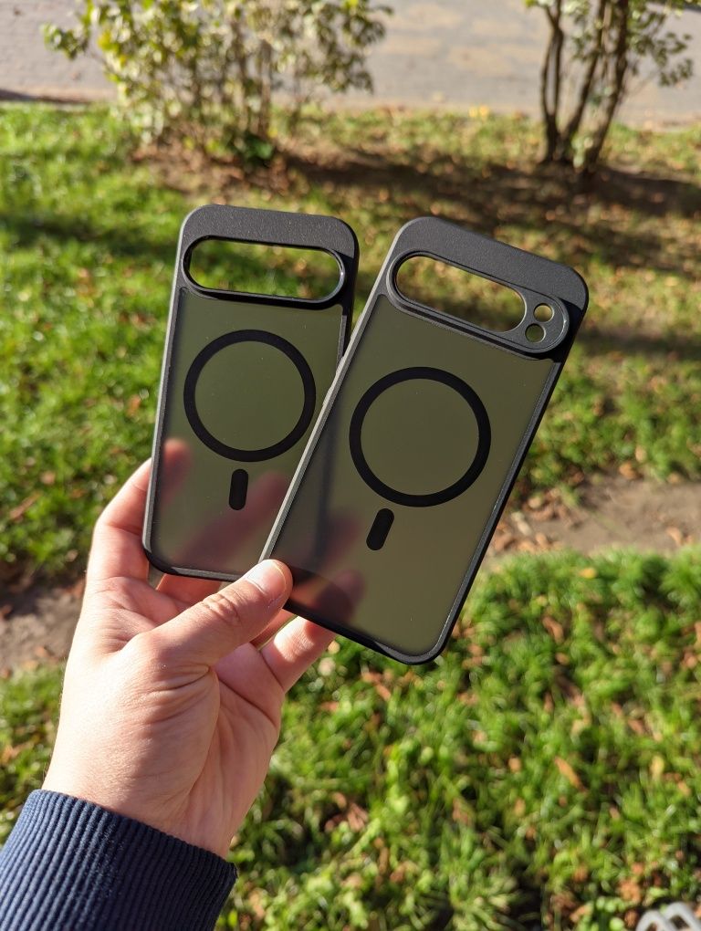 Google Pixel 9 Pro XL BQ MagSafe Matte Матовий чохол Протиударний чехо
