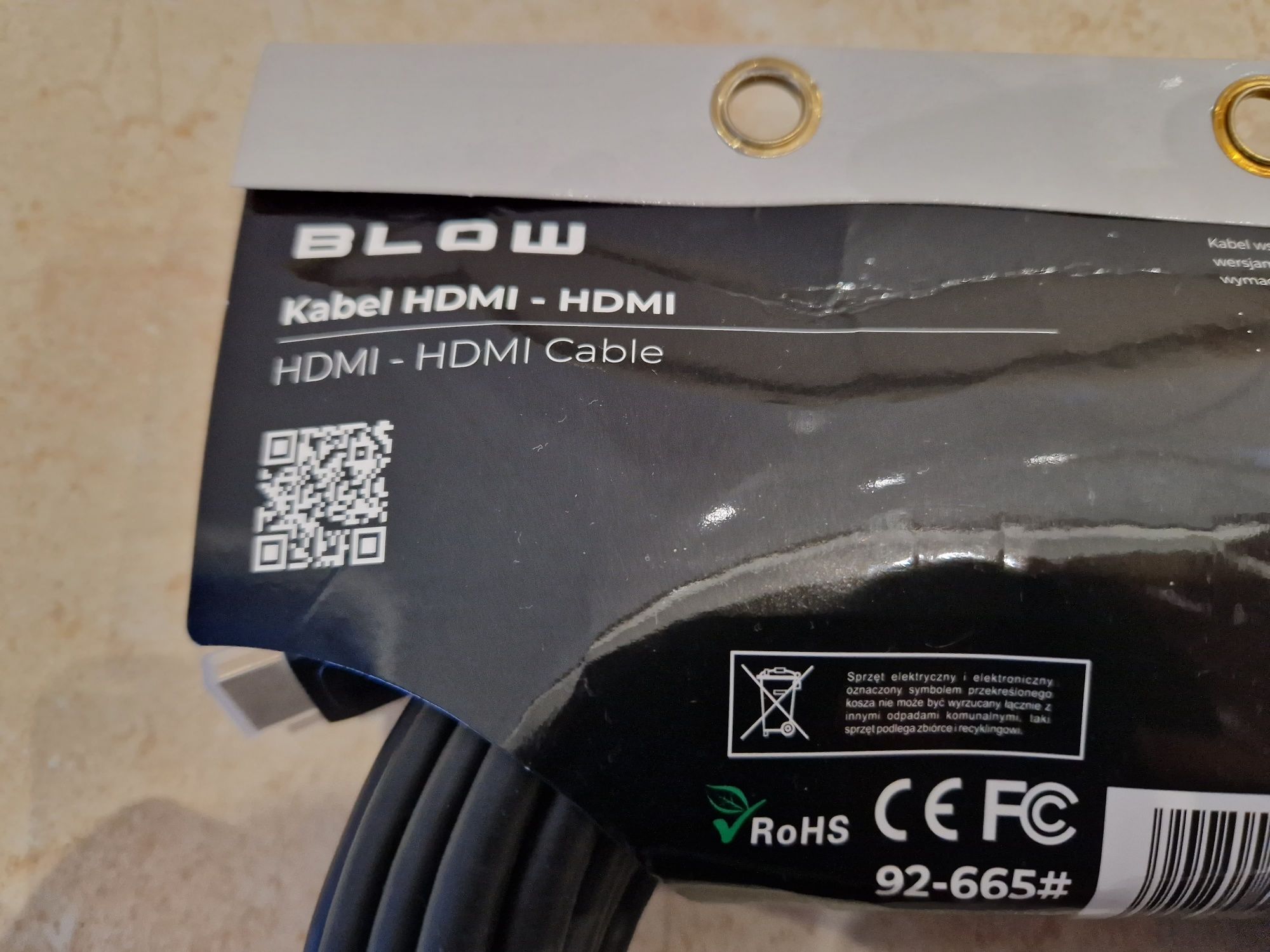 Kabel przewód HDMI 10mb Blow 92-665#