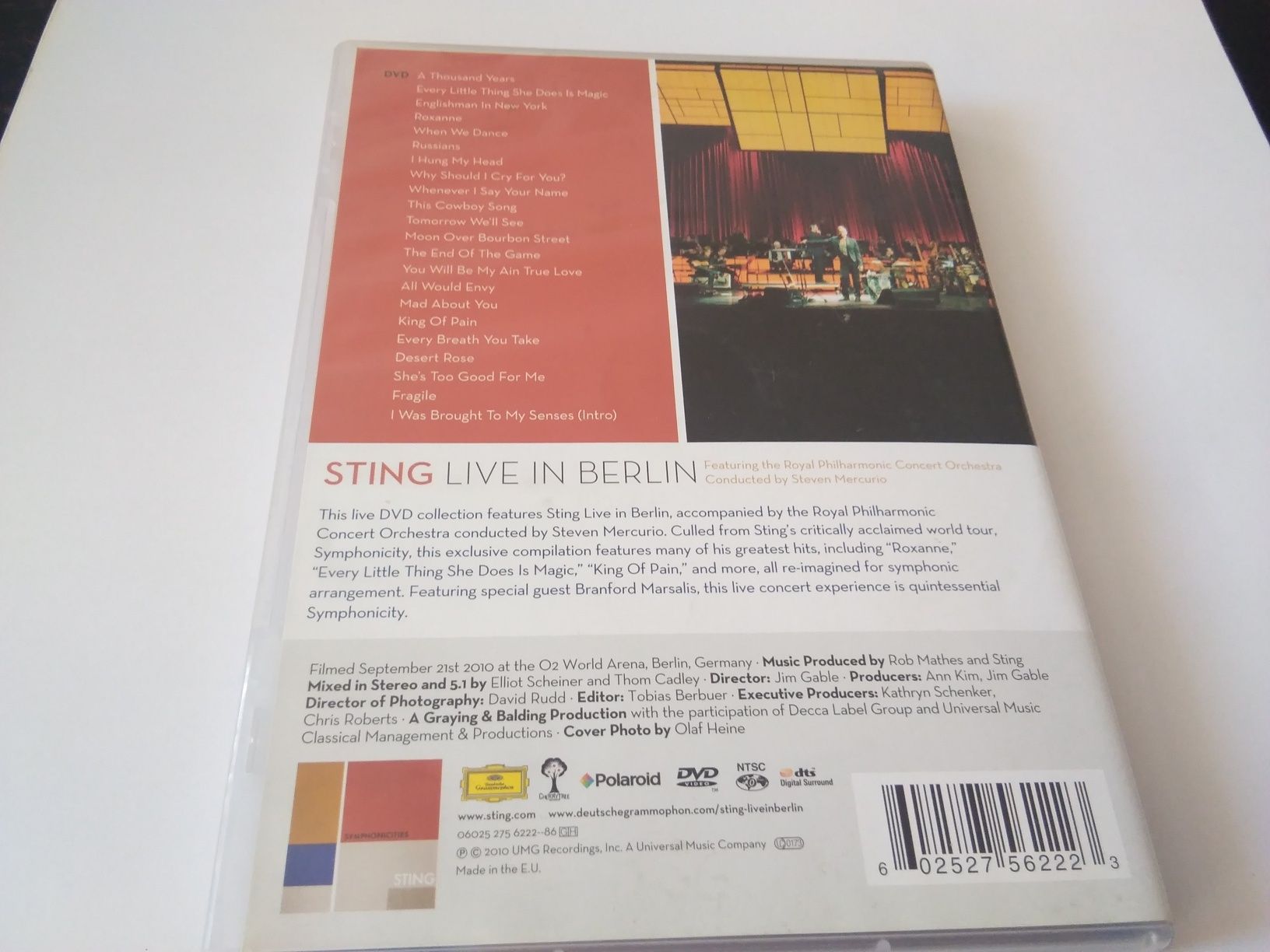 Sting Live in Berlin DVD