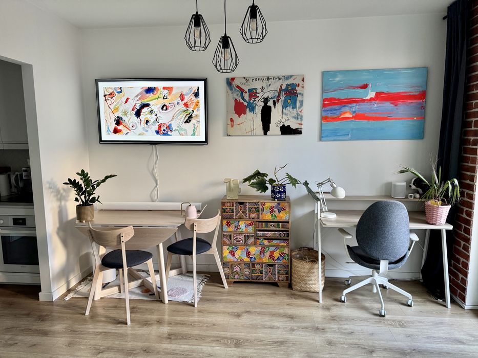 Kawalerka nowe bud. przy Koneserze, design, duży balkon, klima. Praga