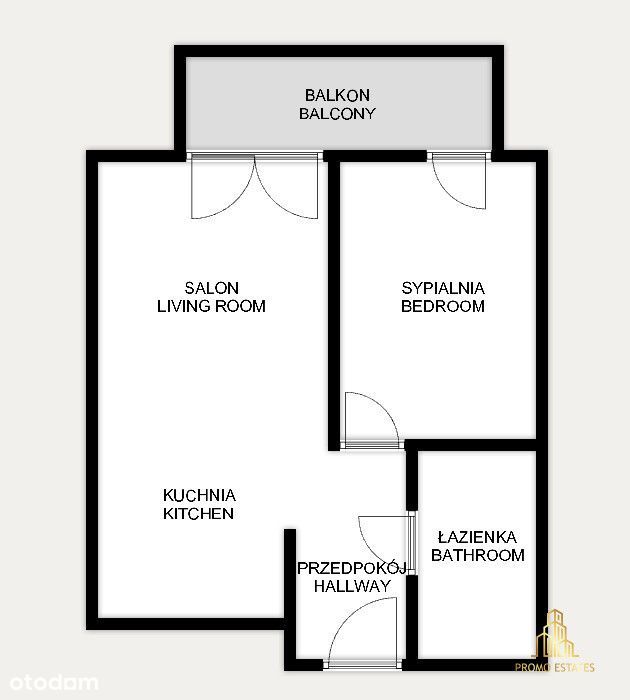 Banacha 10a | Nowe 2 pokoje | Balkon | 2025 | 4. p