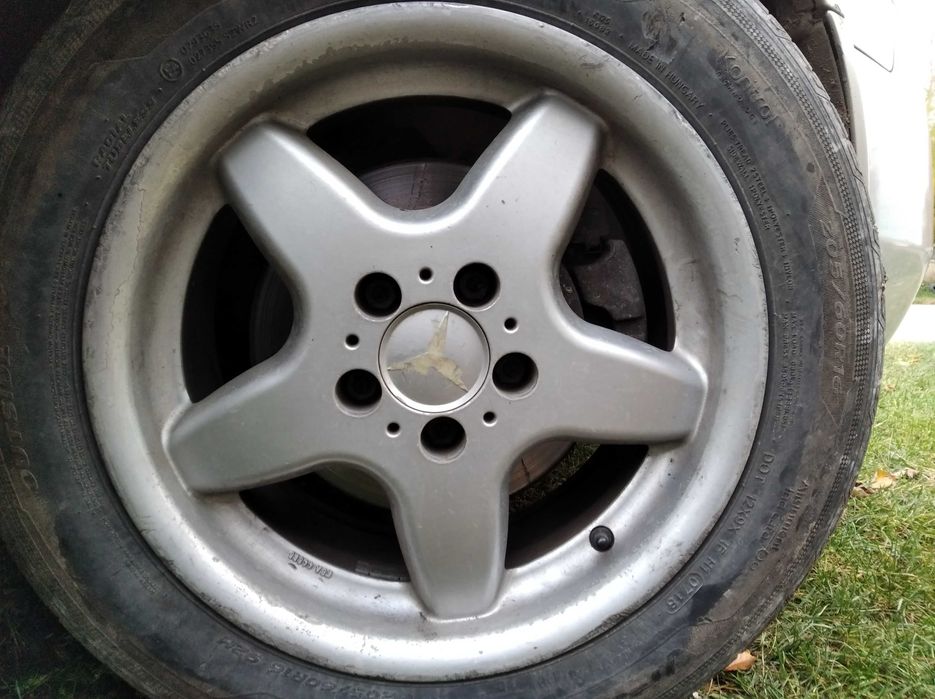 Комплект дисків з резиною Мерседес 16