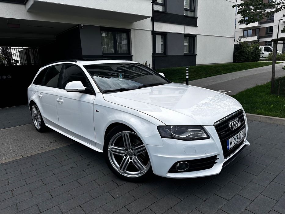 Audi A4 Audi A4 B8 3.0 TDI Quattro | 2008r | Panorama | S-Line | Tiptronic |