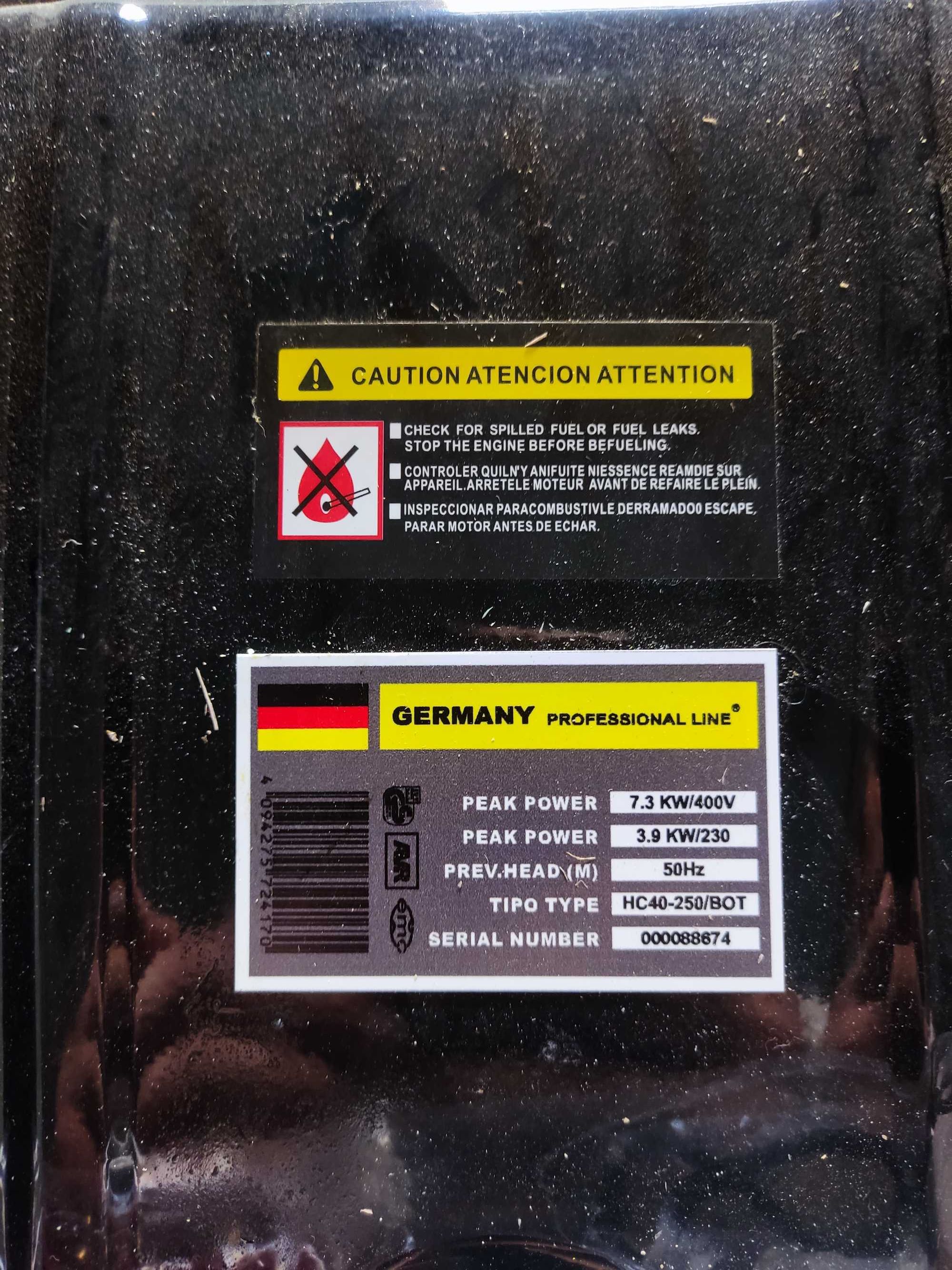 Agregat prądotwórczy 7,3