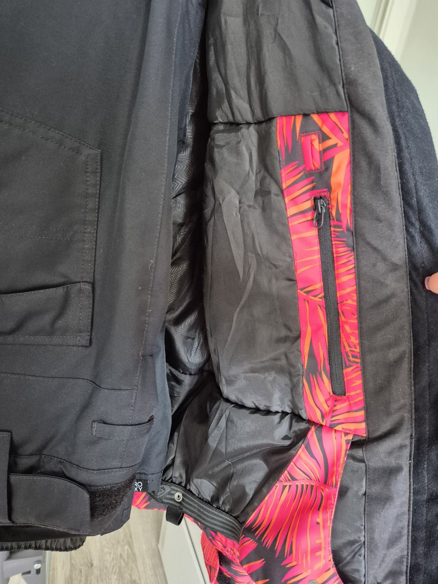Roxy conjunto de neve casaco+calças