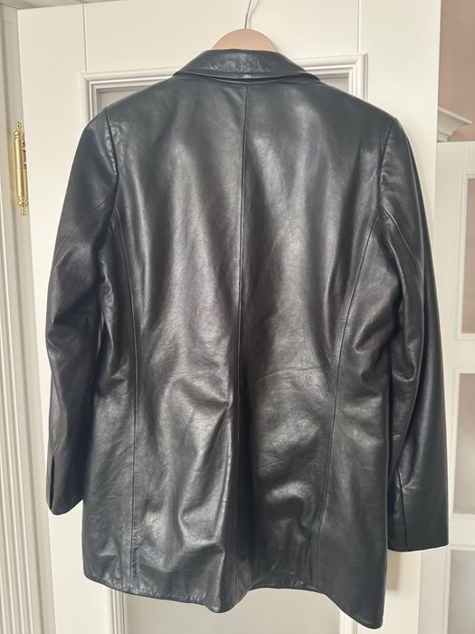 Sandro шкіряний жакет, піджак