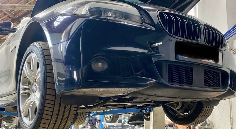 Bmw 535d f11 full extras troco com avaria