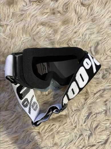 Gogle motocrossowe, okulary na motor 100 % Nowe (cross, enduro)