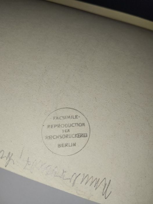 Dobry Samarytanin Rembrandt faksymila Reichsdruckerei Berlin