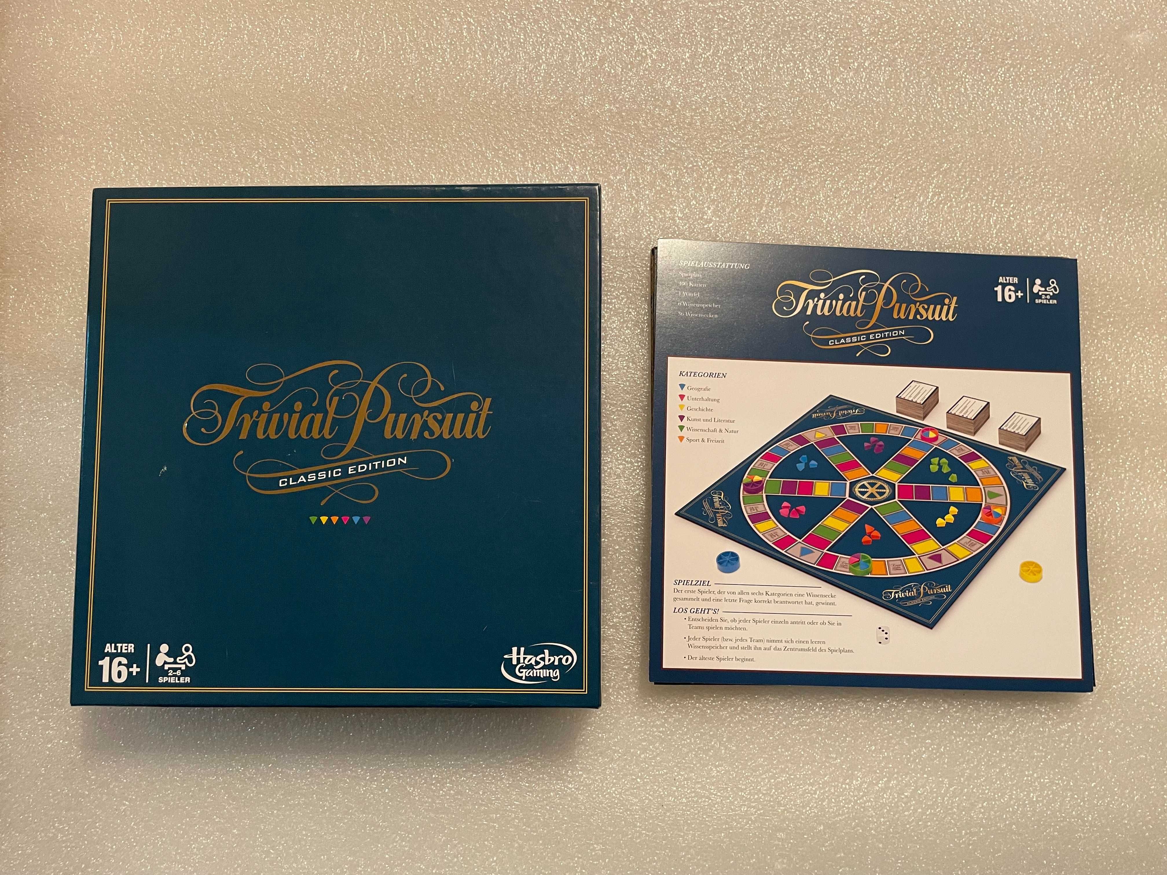 Hasbro Gra Towarzyska Trivial Pursuit – j. niemiecki