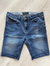 Jeansowe spodenki reserved Denim lab 32 z kieszeniami szorty