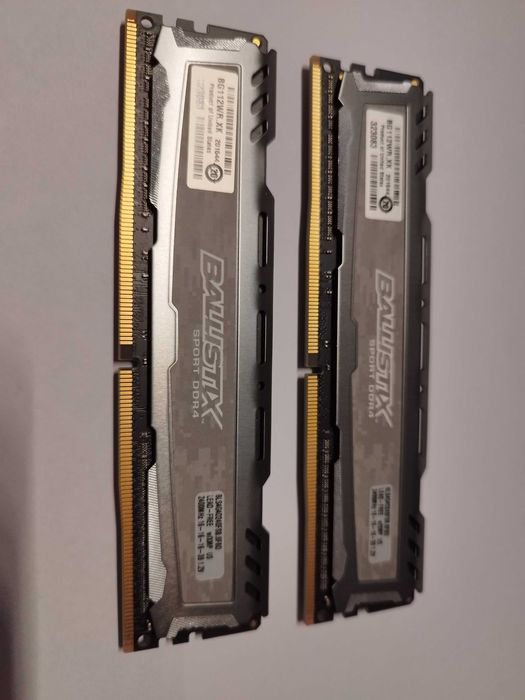 Pamiec RAM Ballistix Sport 2400mhz Crucial 2x4gb