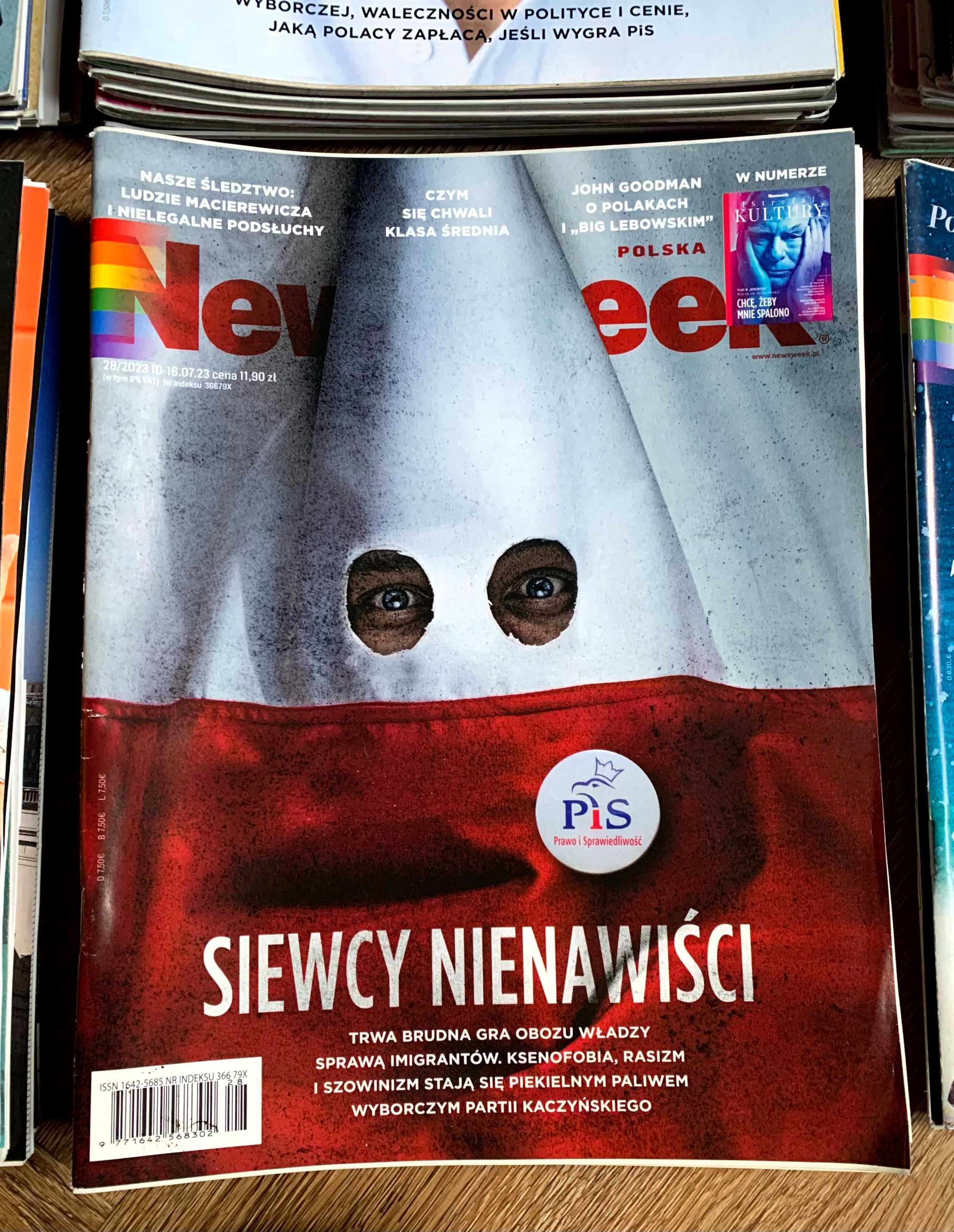 Newsweek tygodnik gazeta czasopismo prawie cały rocznik 2023 stan BDB