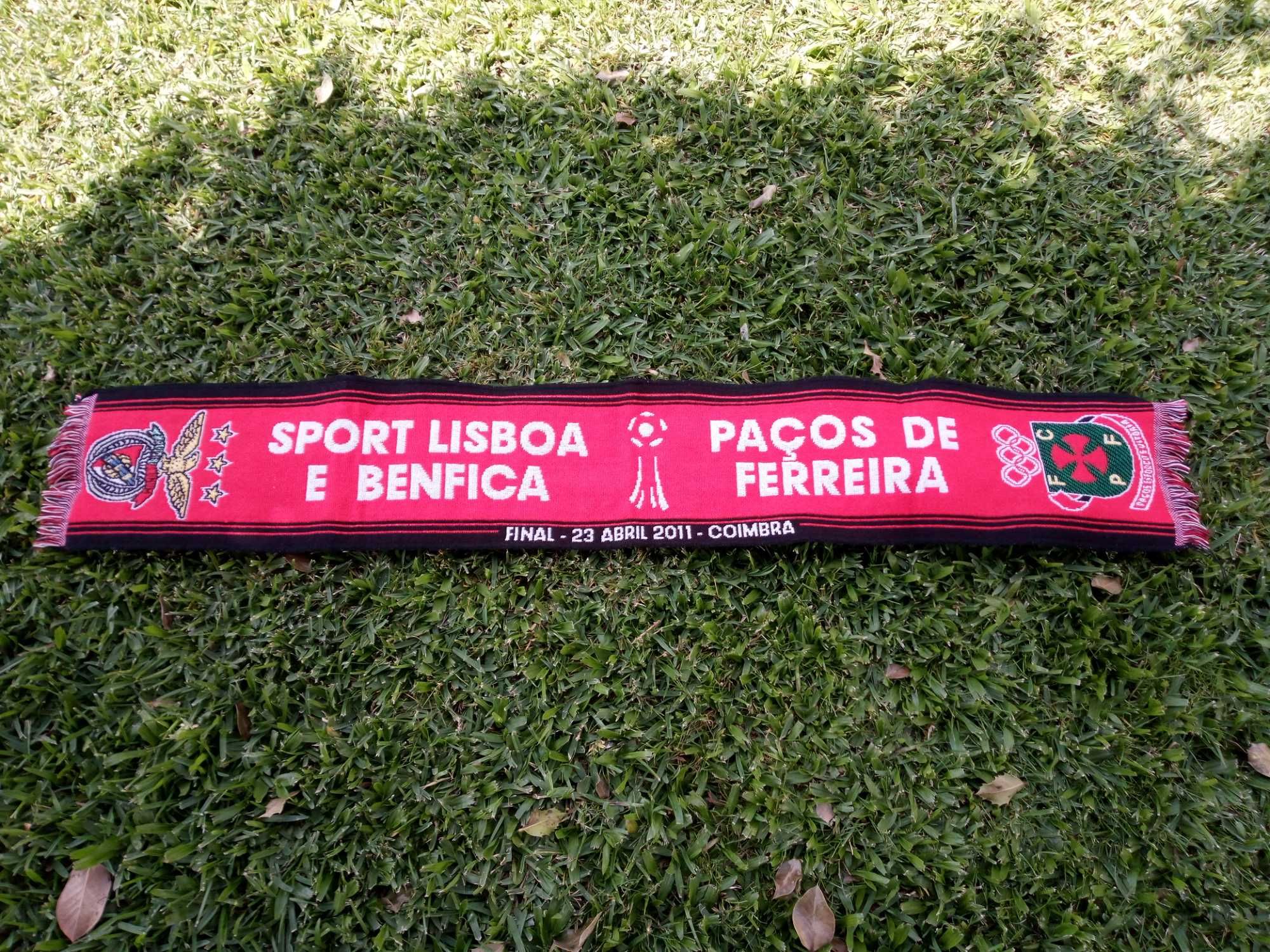 Cachecol da Final da Taça da Liga SL Benfica vs Paços de Ferreira