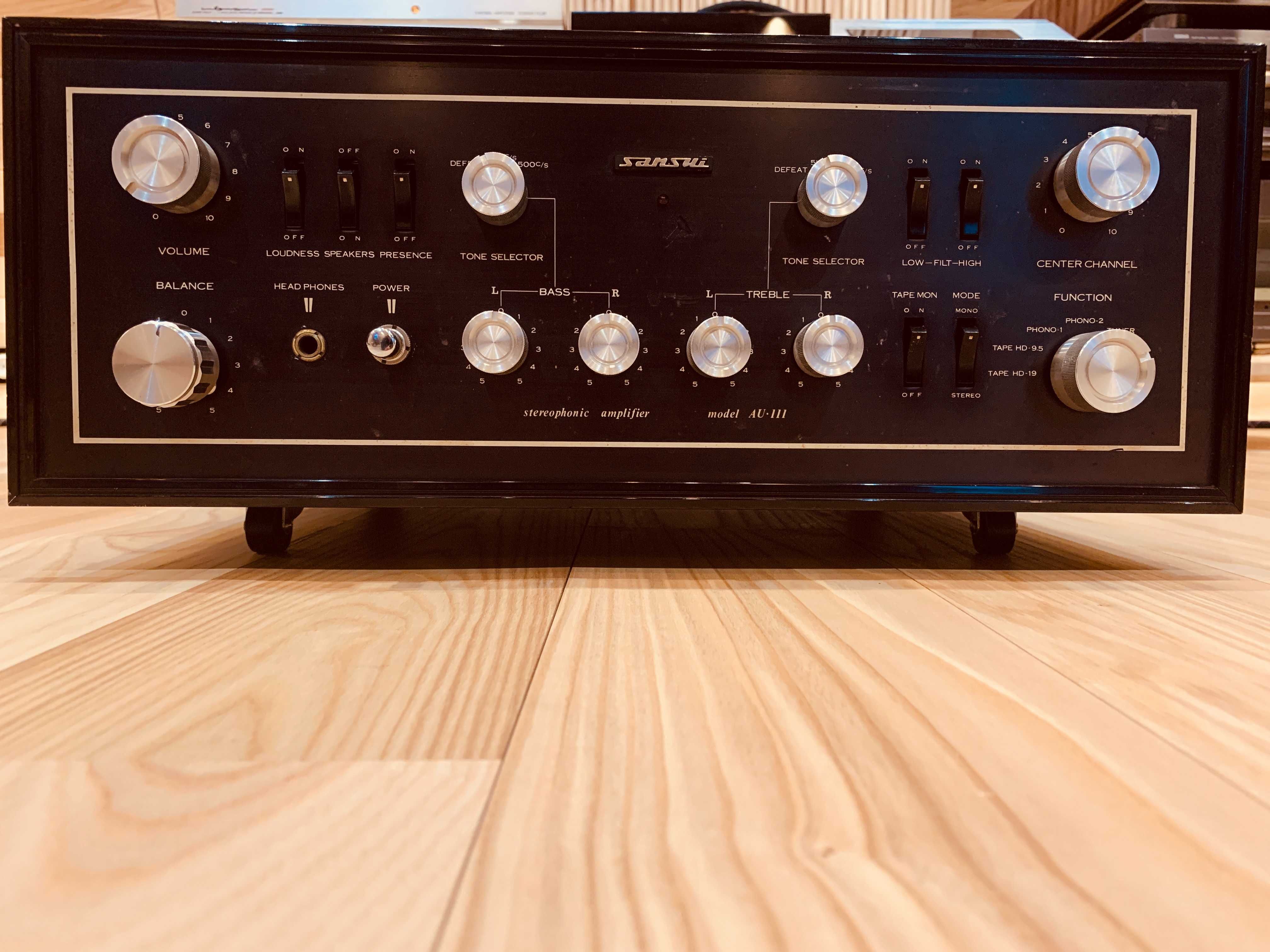 SANSUI AU-111 - lampowa klasyka!