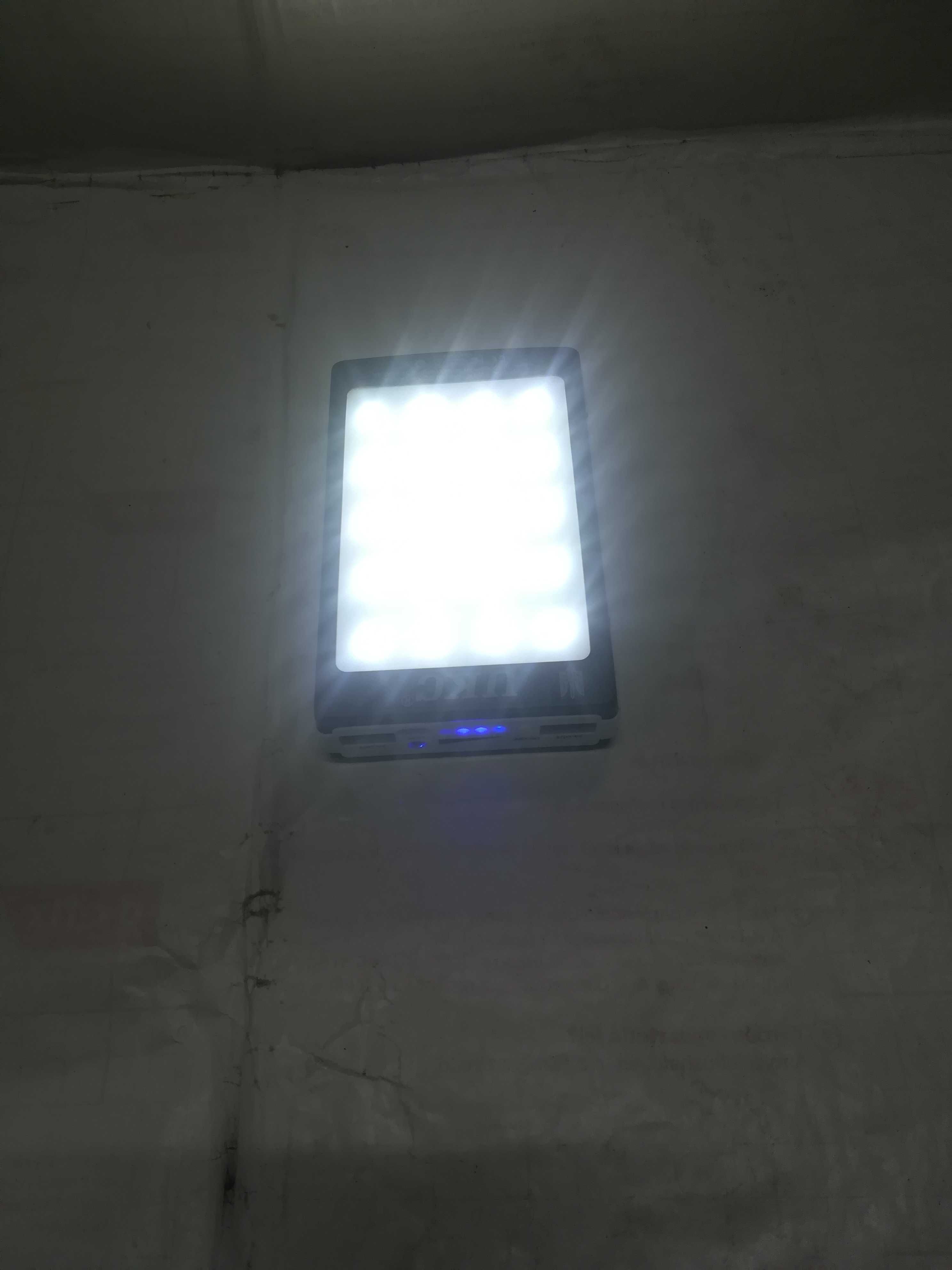 Power Bank Solar 90000 mAh 20 LED повербанк із сонячною панеллю