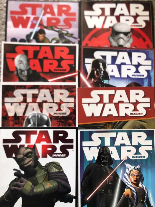 24 Revistas Star Wars Insider (como novas)