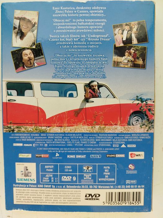 Obiecaj mi ! Emir Kusturica DVD komedia