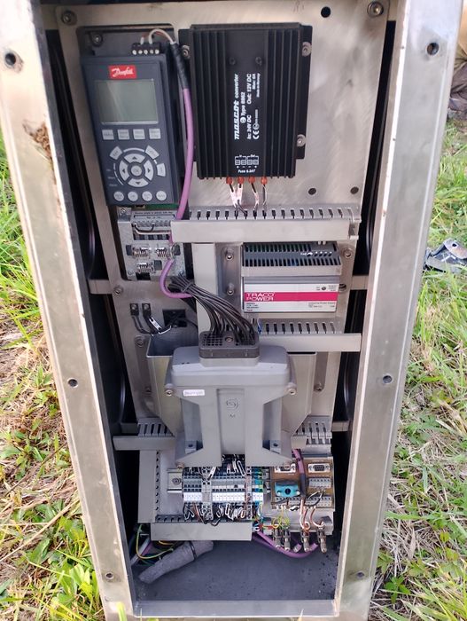 Sterowanie śmieciarki zabudowy faun Mercedes econic