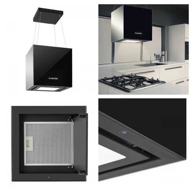 Кухонна витяжка острівна Klarstein Kronleuchter (10030938)