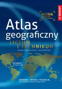 Atlas geograficzny. LO i technikum. Zakres podstawowy i rozszerzony