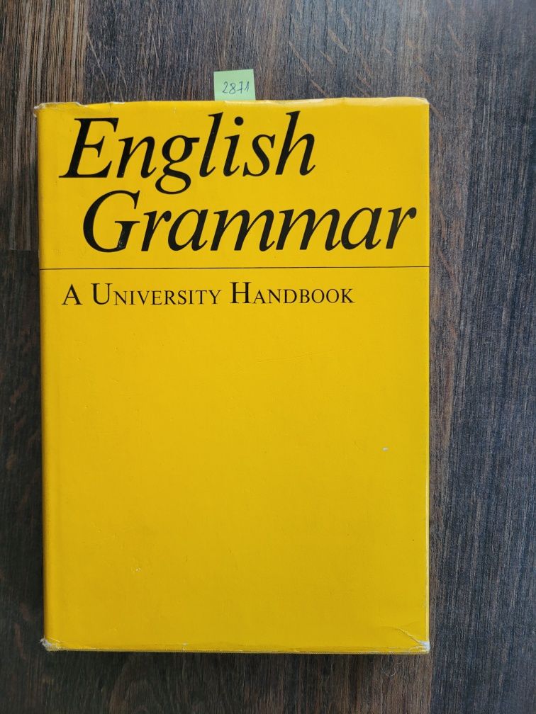 2871. English grammar a University Handbook