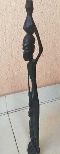 Estatueta de artesanato africano