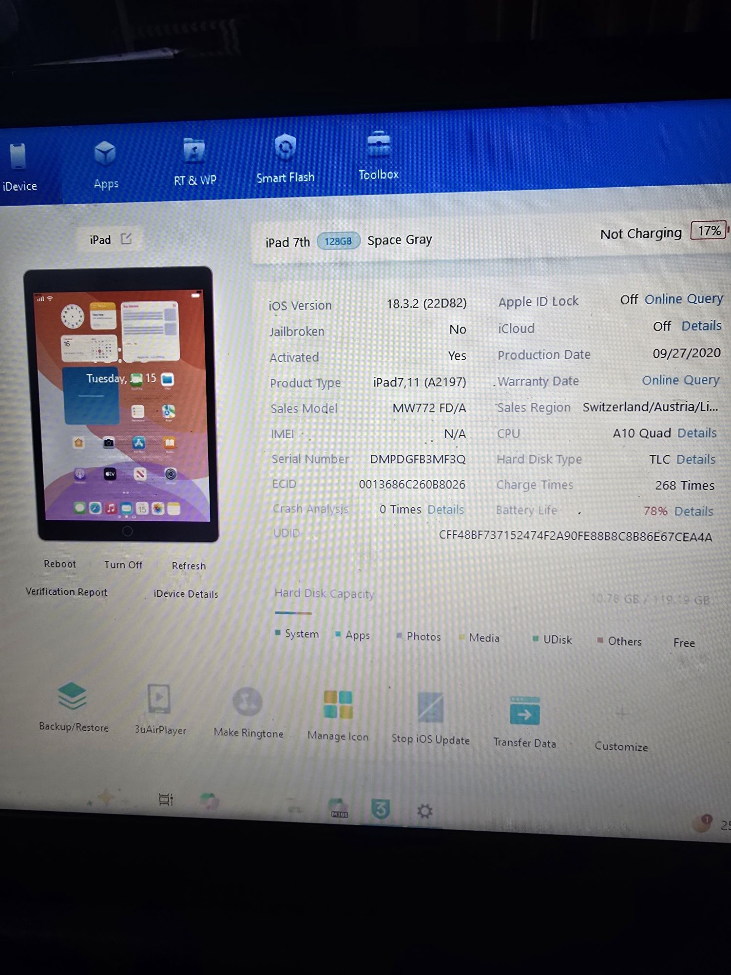 Ipad 7 128gb діагональ 10.2