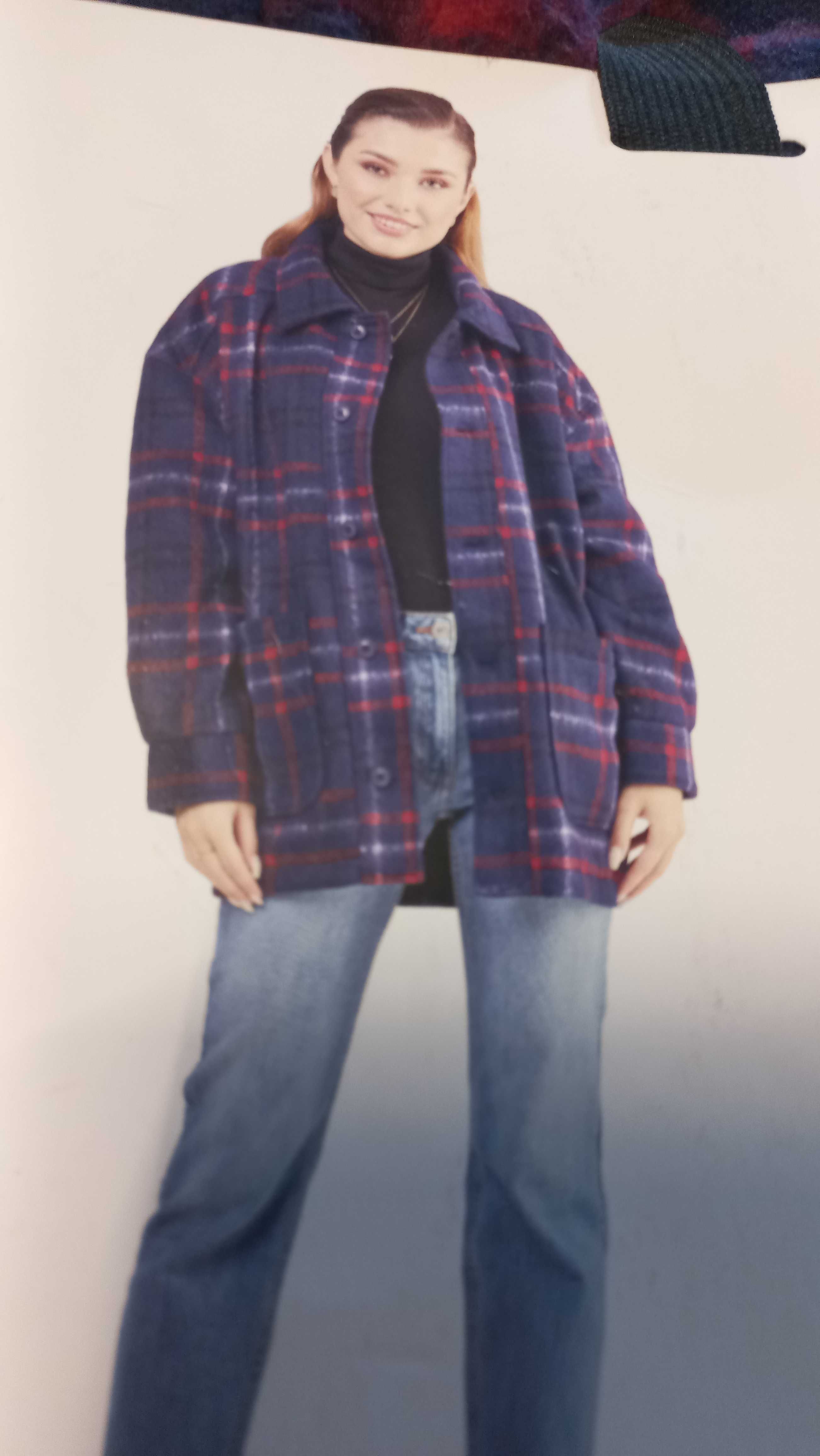 Kurtka damska L/XL - koszulowa