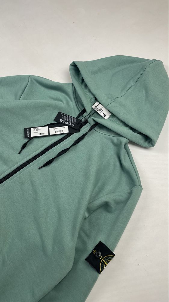 Зип худи Stone island мятный