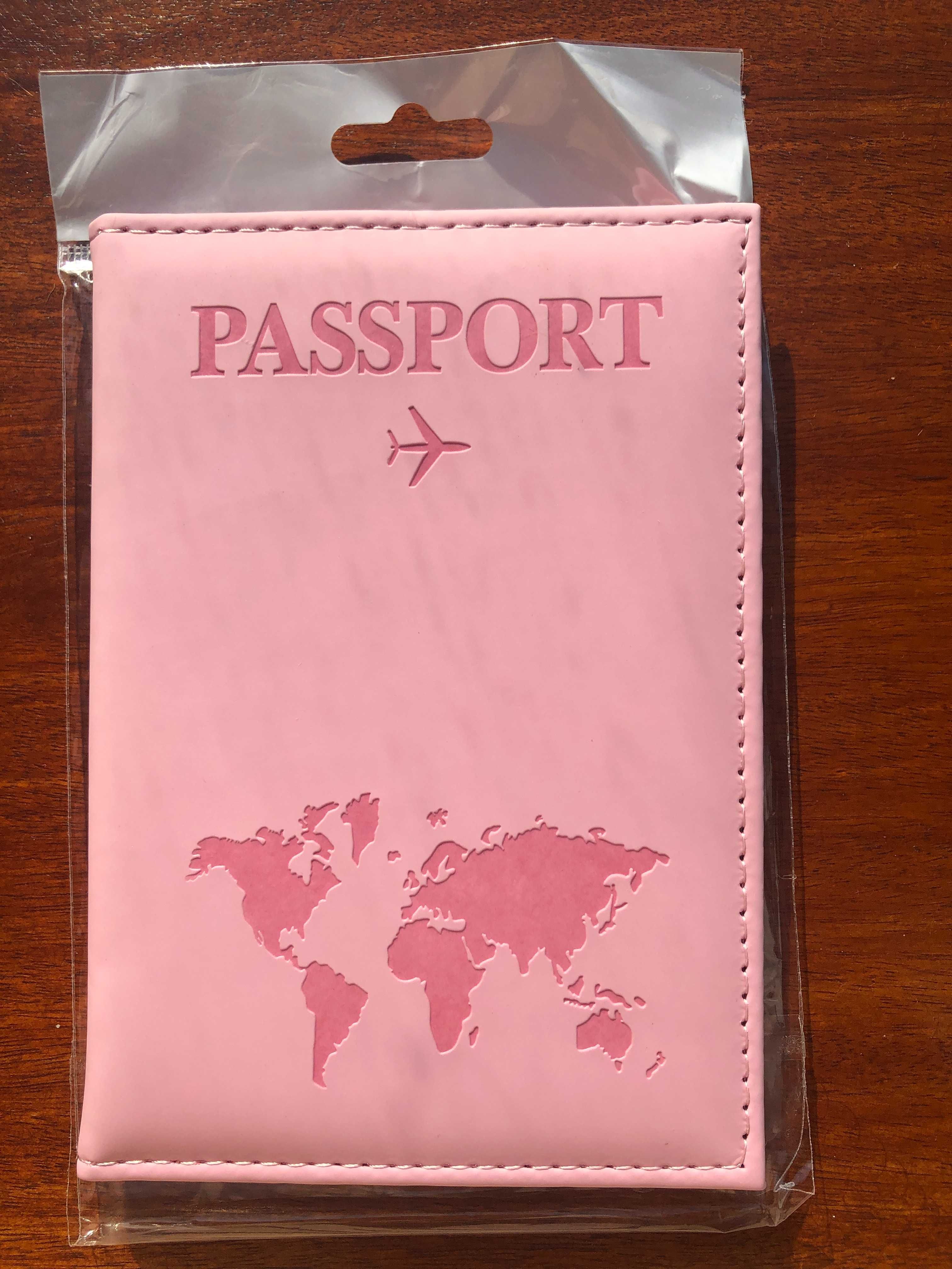 Capa protetora para passaporte
