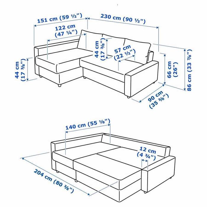 Sofá Cama FRIHETEN Ikea