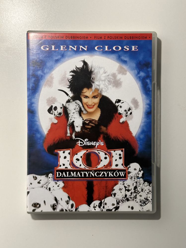 101 Dalmatyńczyków Disney DVD Dubbing PL Glenn Close