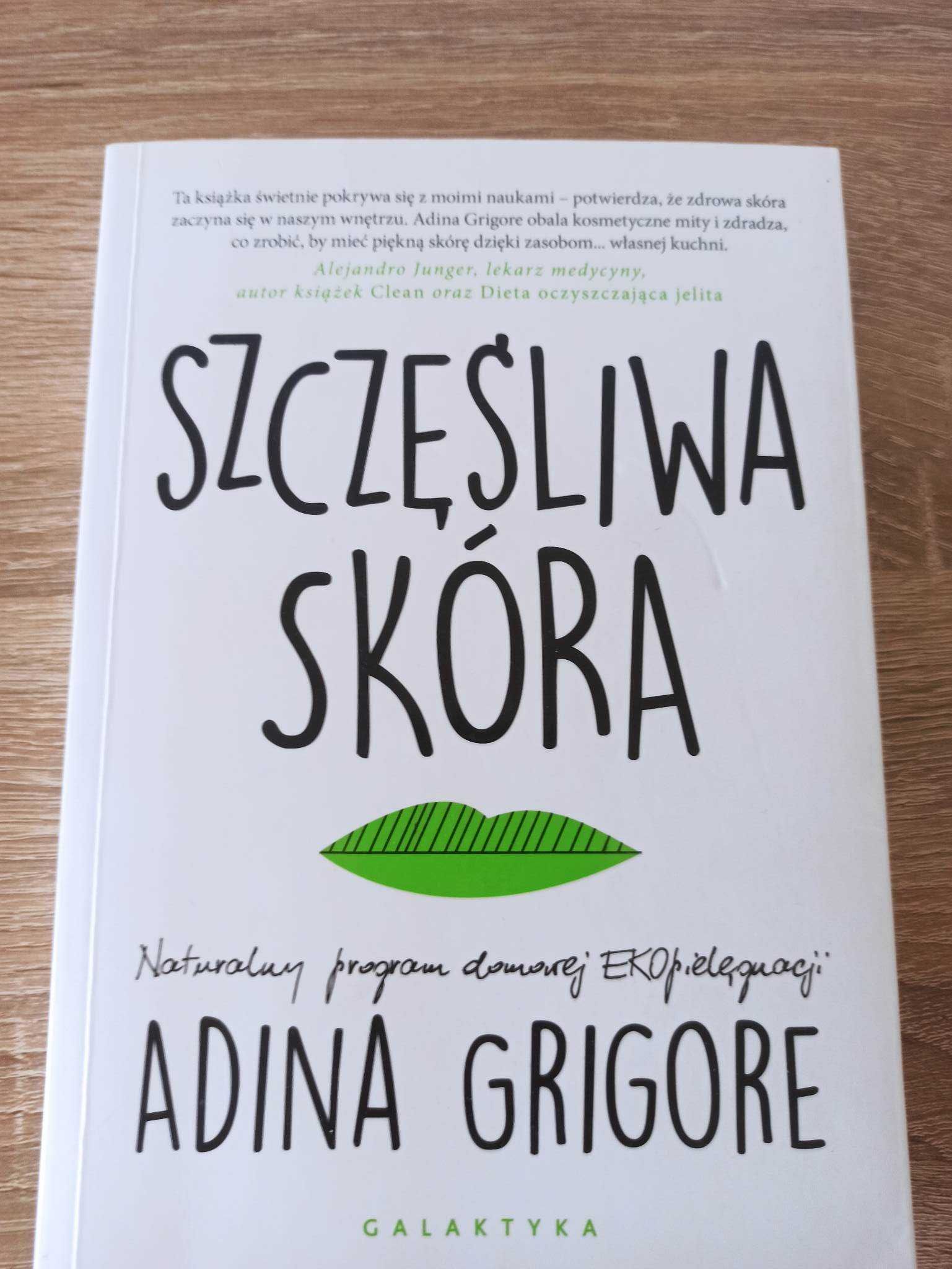 Książka Szczęśliwa skóra Adina Grigore