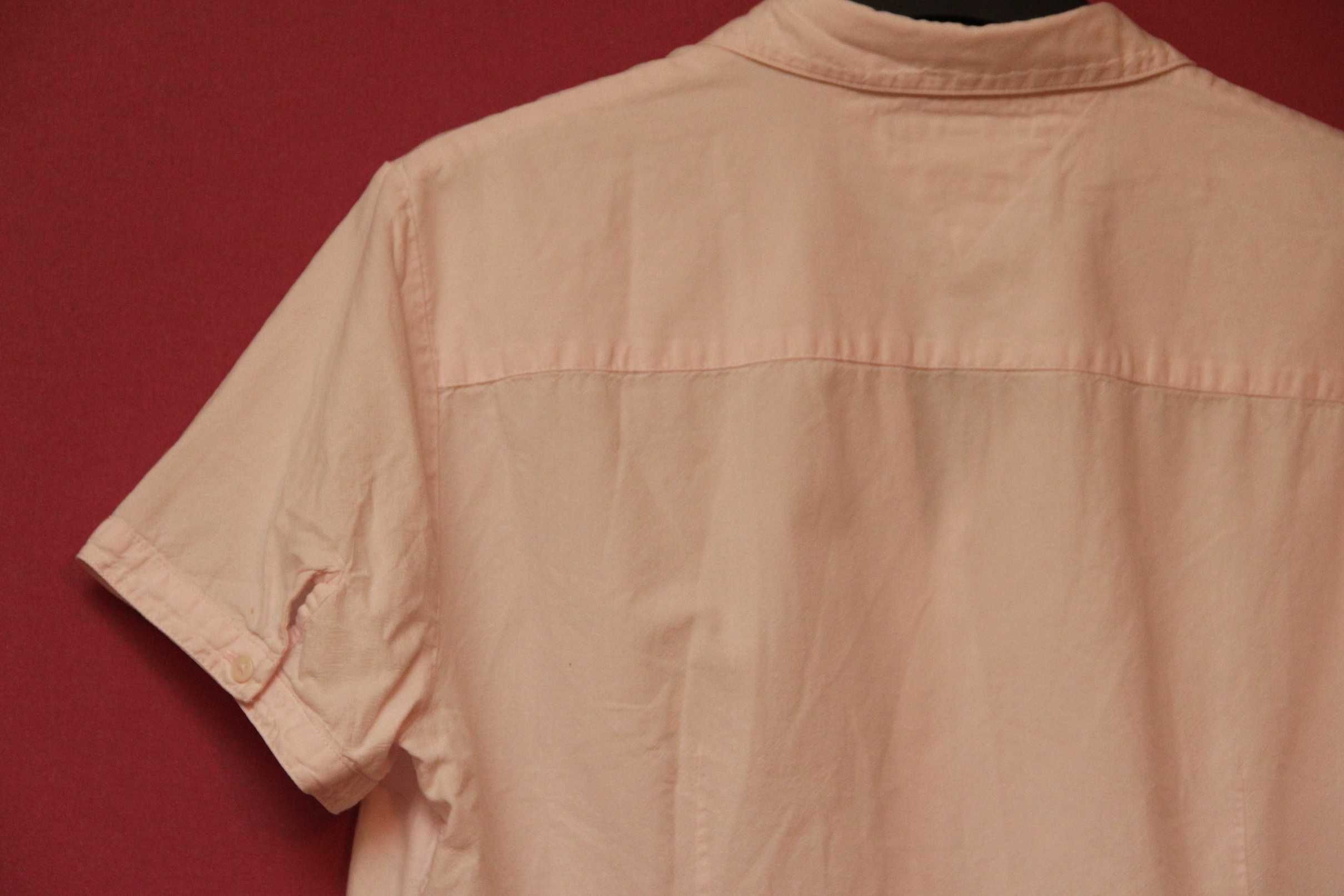 Tommy Hilfiger рр 8 M-L  рубашка из хлопка и эластина