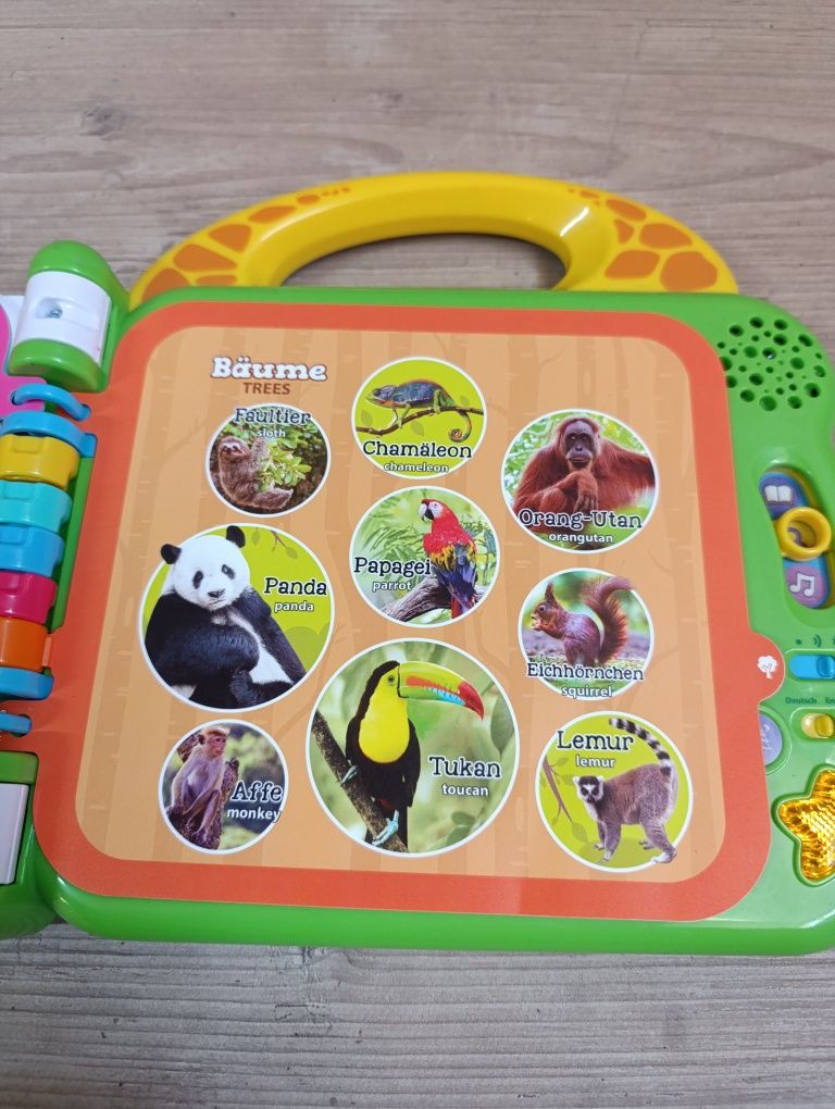 Książka interaktywna książeczka zwierzęta Vtech