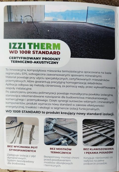 Styrobeton zamiast styropianu. Posadzki mixokretem