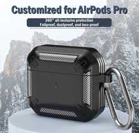 Etui Tech-protect Rough do Airpods Pro Czarne