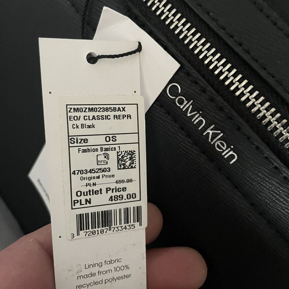 Torba na laptopa CK Calvin Klein Classic Repreve Laptop Bag Wpckt