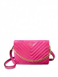 Сумка-клатч Victoria's Secret Patent V-Quilt 24/7 Crossbody